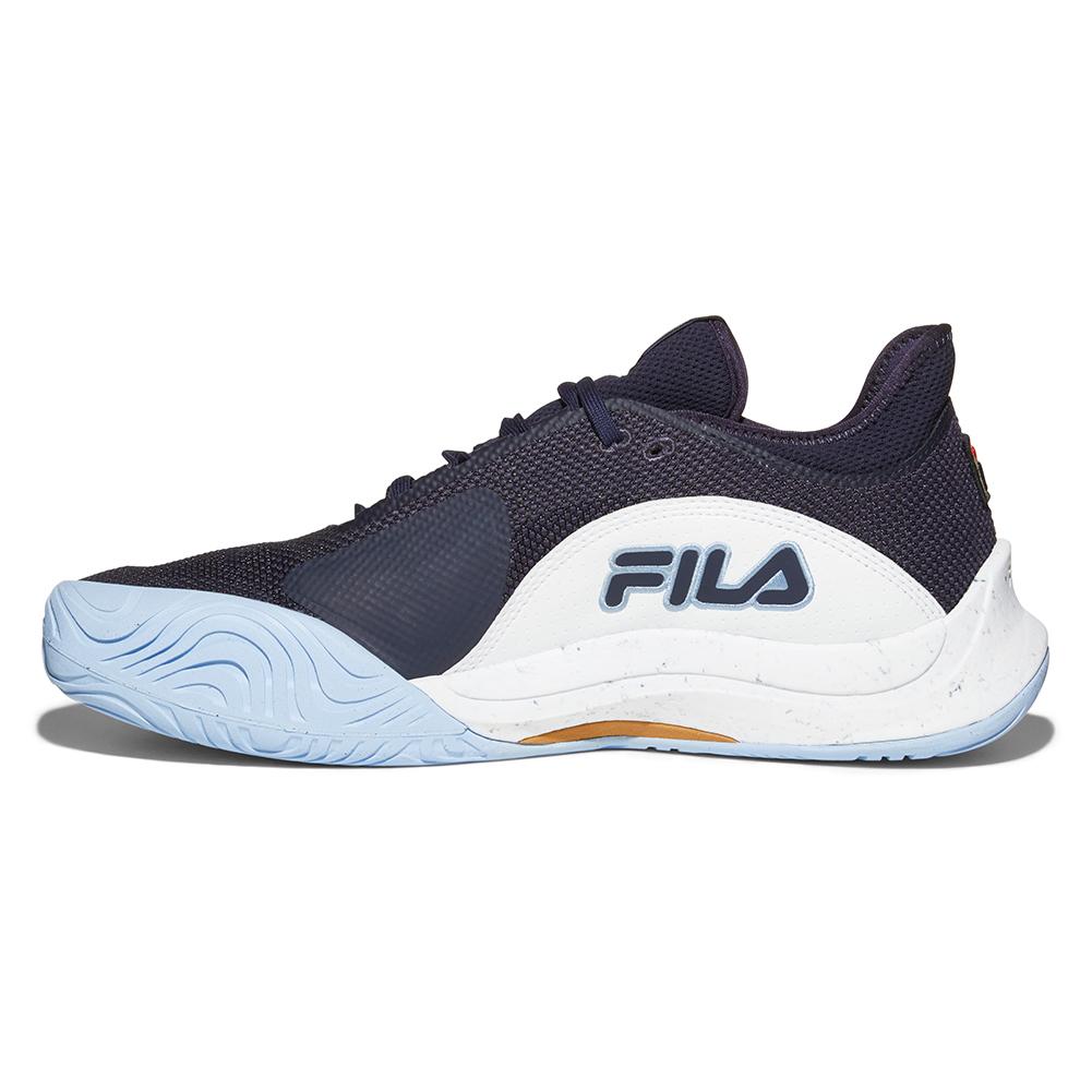 Men’s Mondo Forza Tennis Shoes White and Navy