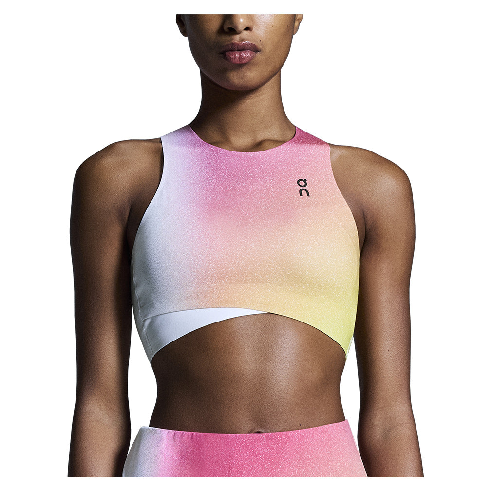 Women`s Court Crop Tennis Top