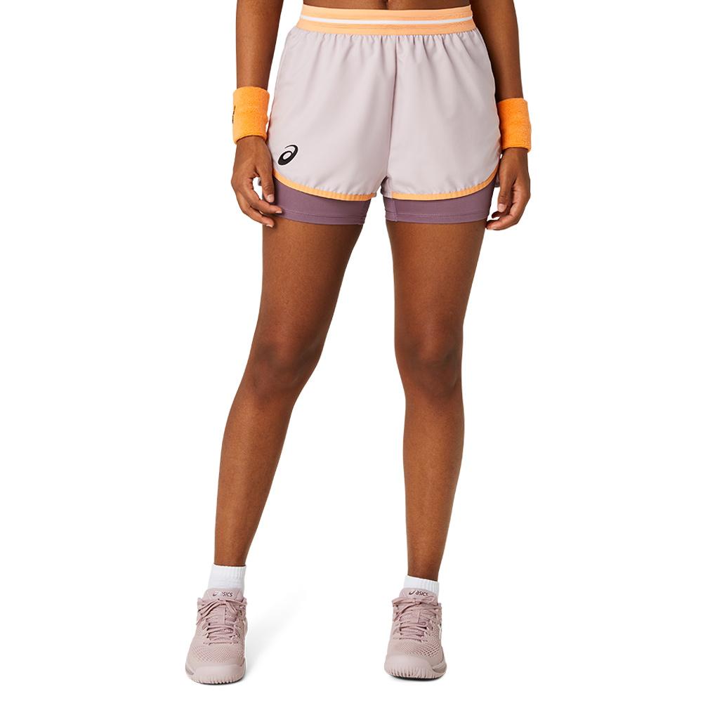 Women’s Match Tennis Short Watershed Rose