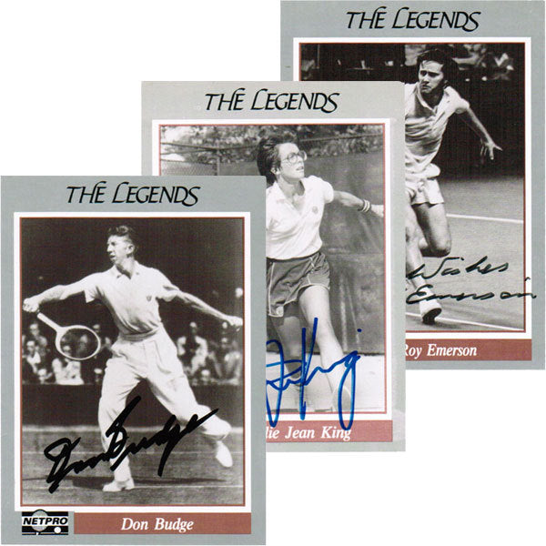 22 Autographed Legend Cards