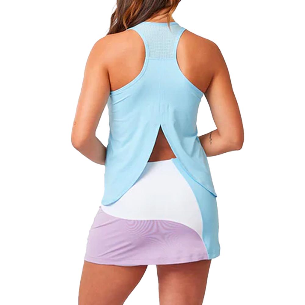 Women’s Palm Beach Racerback Tennis Tank Cloud