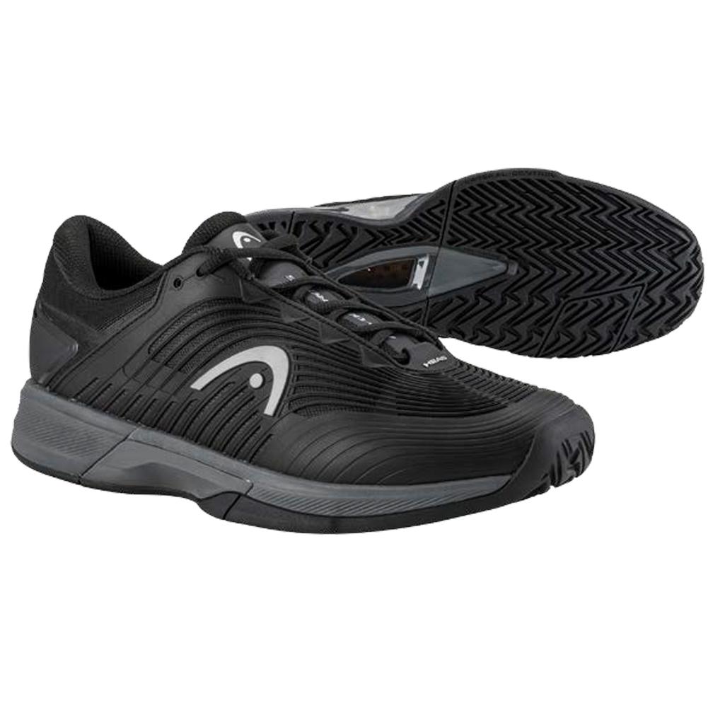 Men’s Revolt Pro 4.5 Tennis Shoes Black and Dark Grey