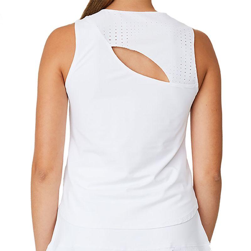 Womens 22 Inch Tennis Tank White