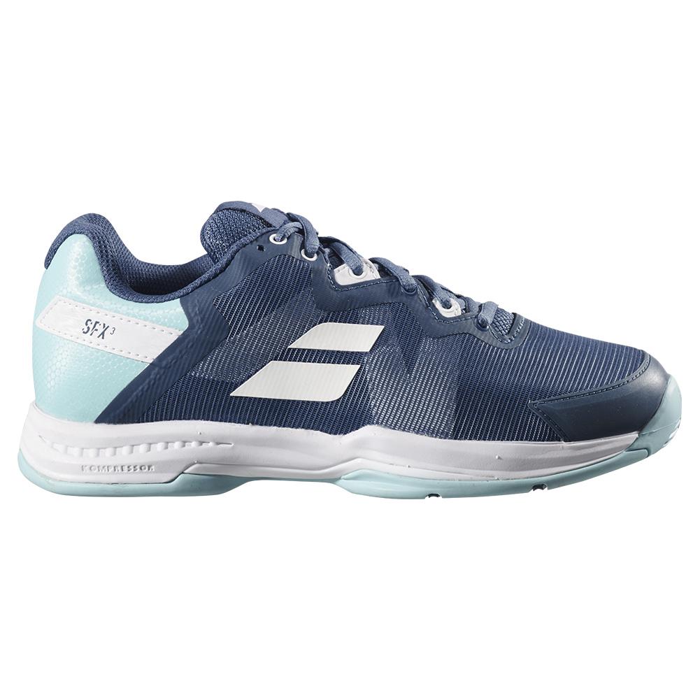 Women’s SFX3 All Court Tennis Shoes Deep Dive and Blue