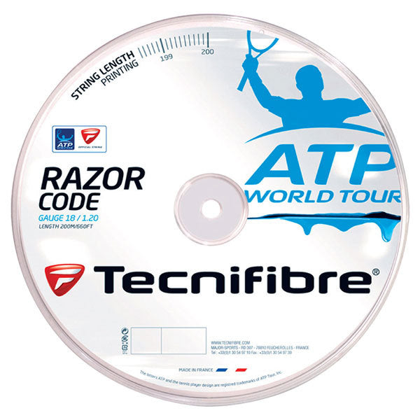 ATP Razor Code 1.20MM/18G Tennis String Reel Carbon