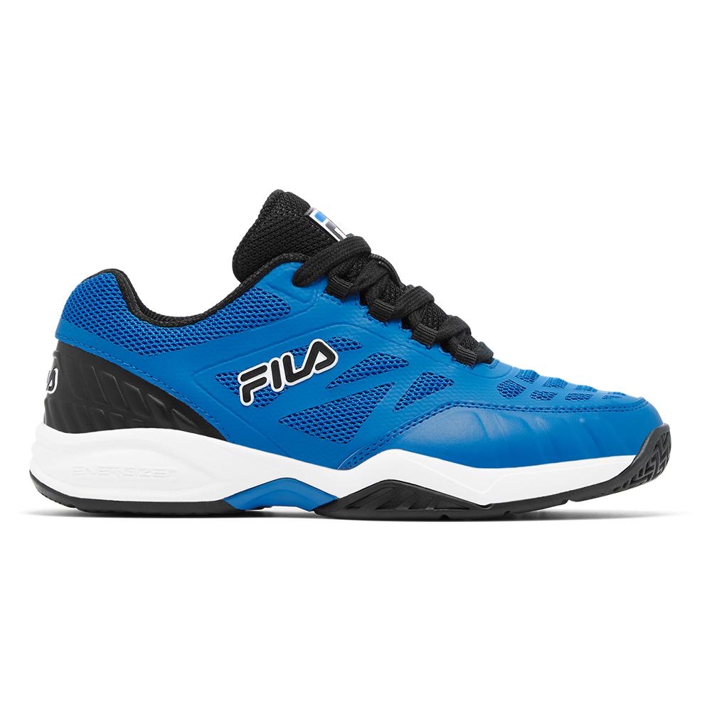 Junior`s Axilus Tennis Shoes Blue and Black