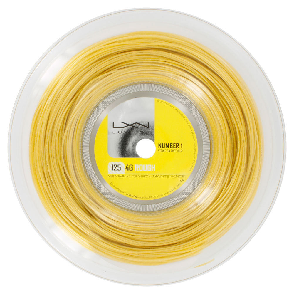 4G Rough 125 17G Tennis String Reel Gold