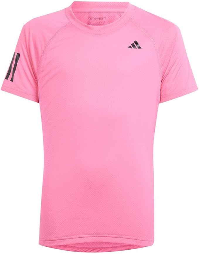 Girls’ Club Tennis T-Shirt Pink Strata