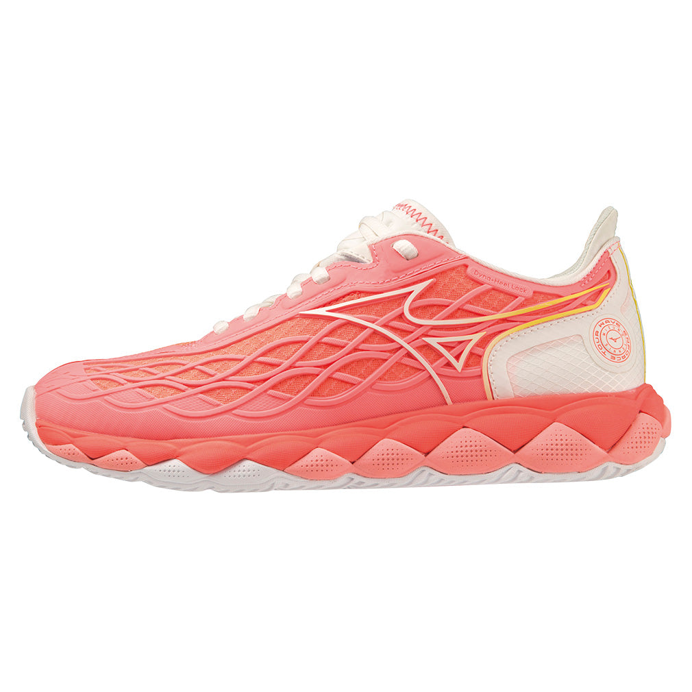 Women’s Wave Enforce Tour AC Tennis Shoes Candy Coral and Snow White