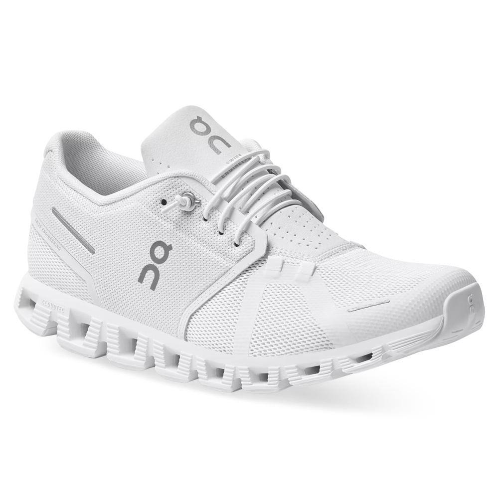 Men’s Cloud 5 Running Shoes All White