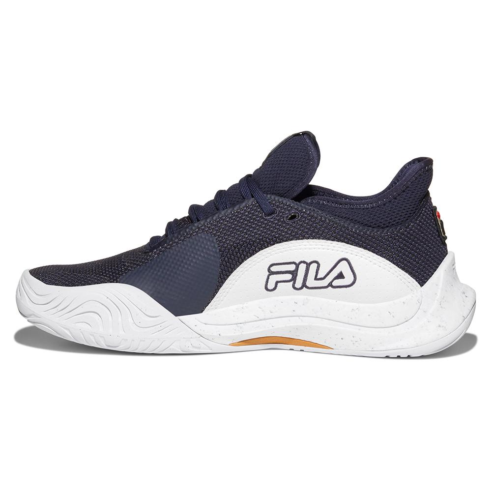 Women’s Mondo Forza Tennis Shoes White and Navy