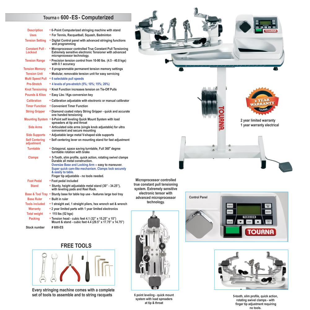 650-ES Stringing Machine