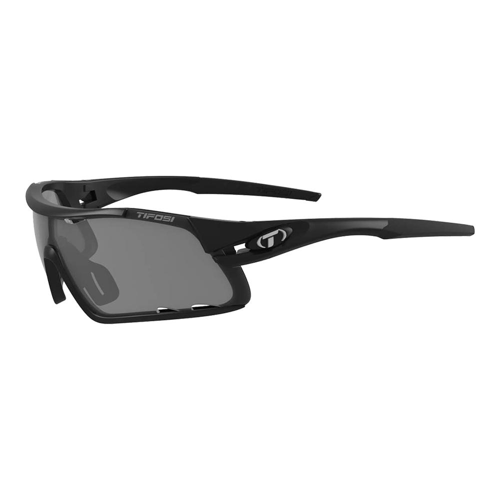 Davos Sunglasses Matte Black with Smoke Lenses