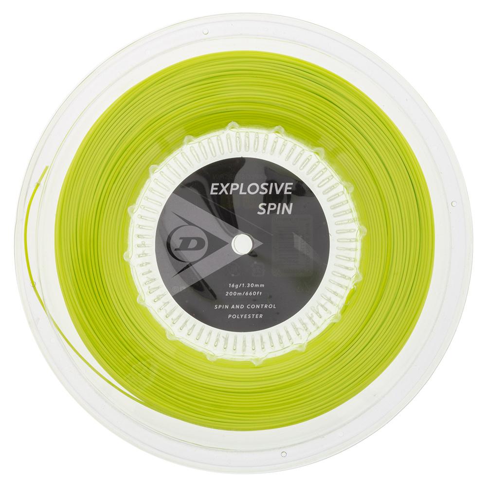 Explosive Spin Yellow 16G Tennis String Reel