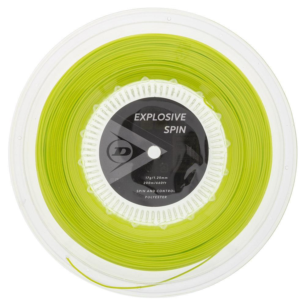 Explosive Spin Yellow 17G Tennis String Reel