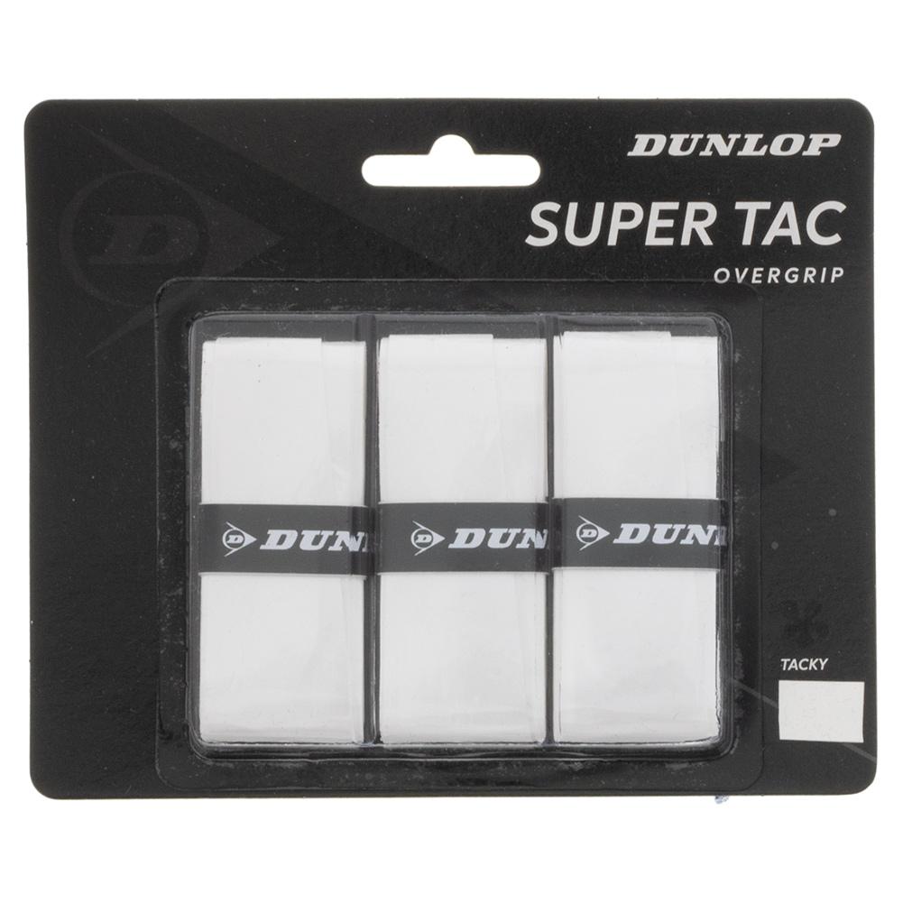 Super Tac Tennis Overgrip 3 Pack White