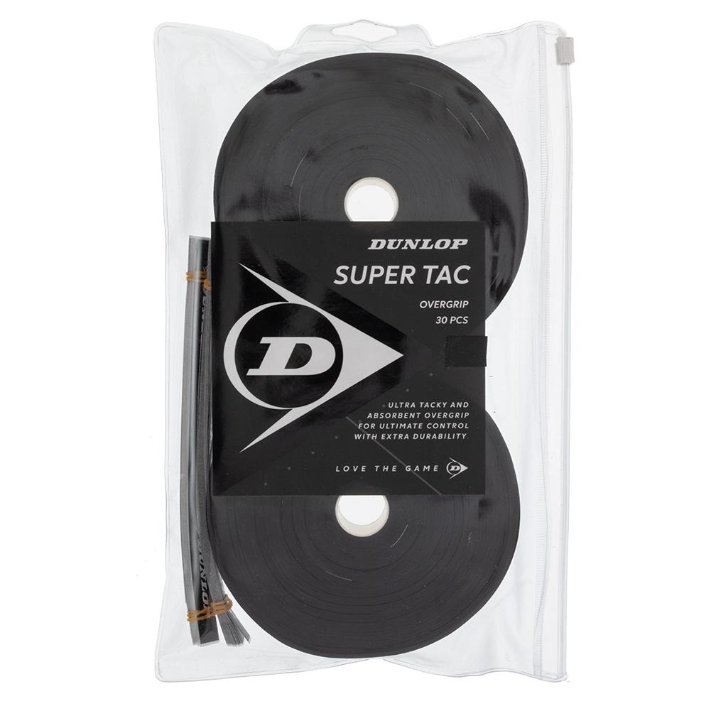 Super Tac Tennis Overgrip 30 Pack Black