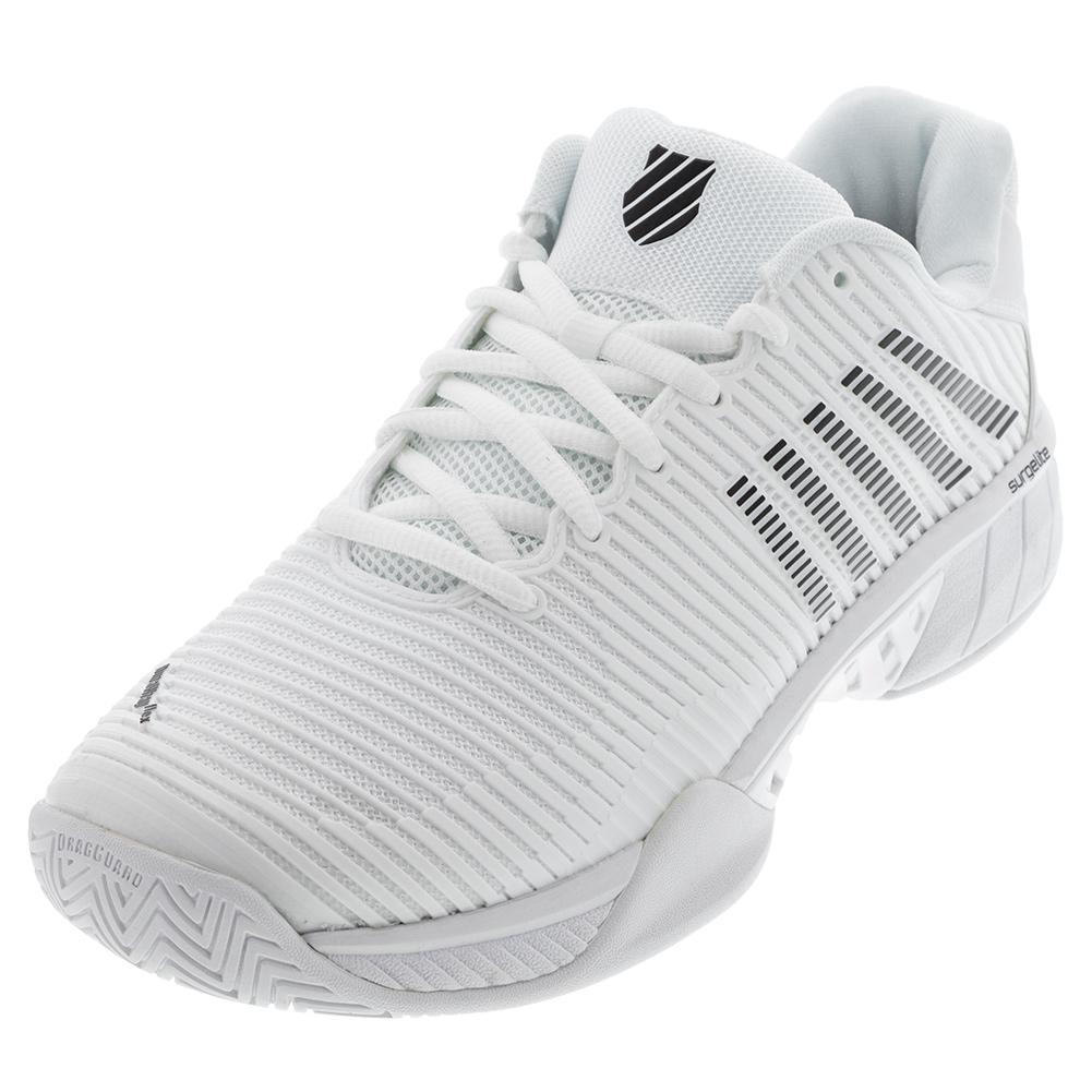 Men’s Hypercourt Express 2 Tennis Shoes White and Black