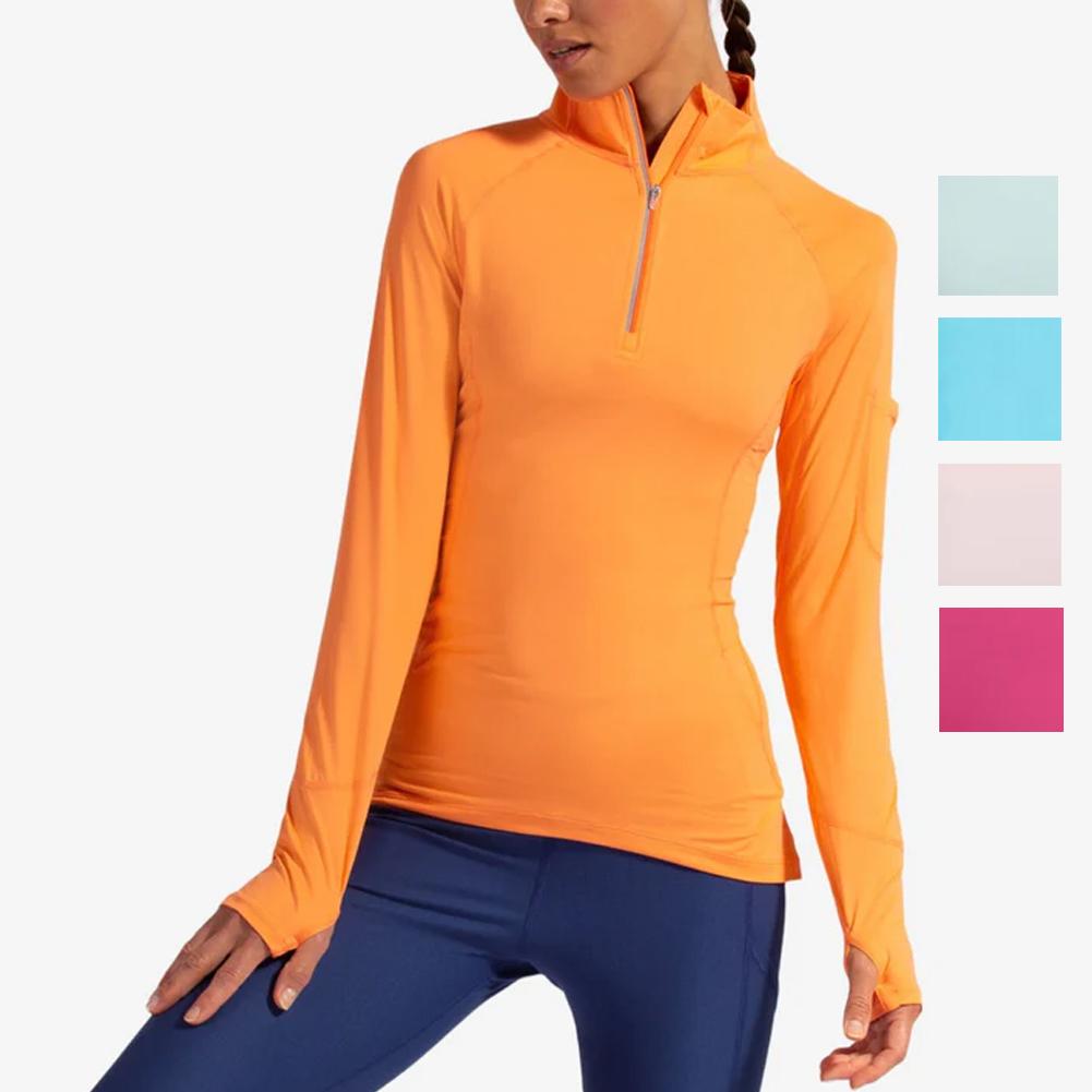 Women’s Mock Zip Tennis Top