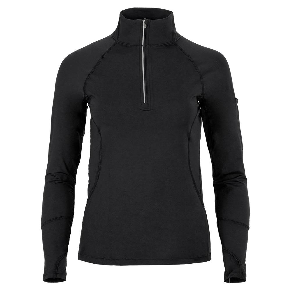 Women`s Mock Zip Tennis Top