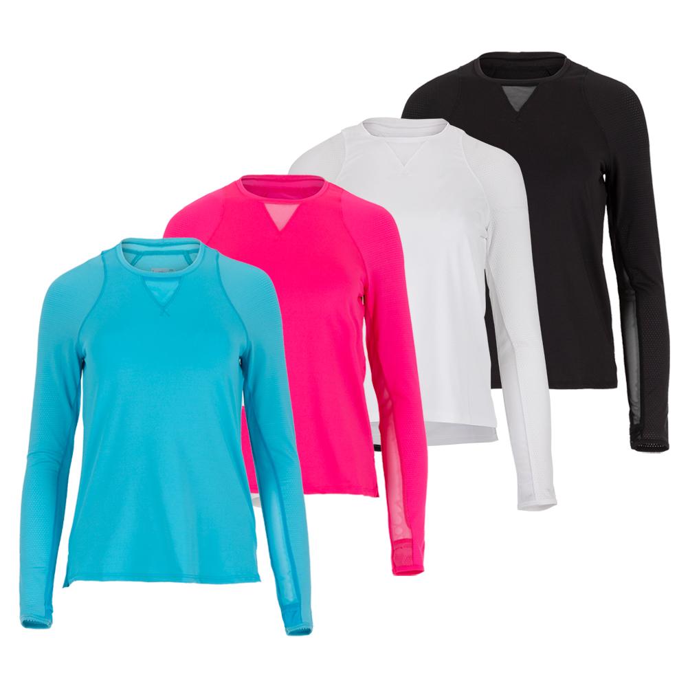 Women’s High-Low Long Sleeve Tennis Top