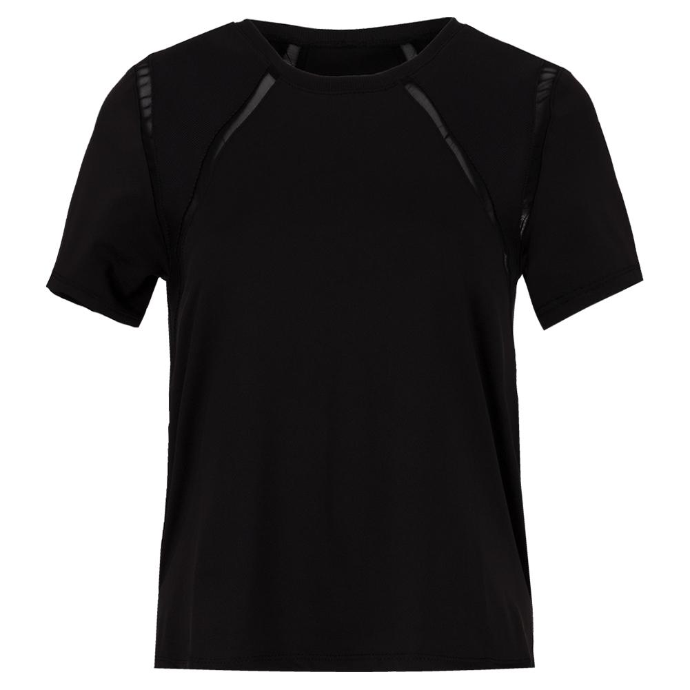 Women’s Mixed Up High-Low Short Sleeve Tennis Top