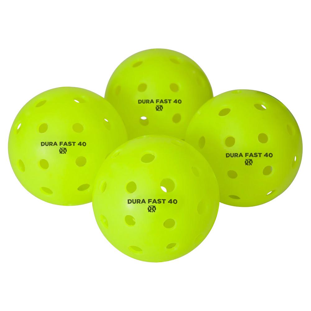 Dura Fast 40 Outdoor Pickleball 4-Pack