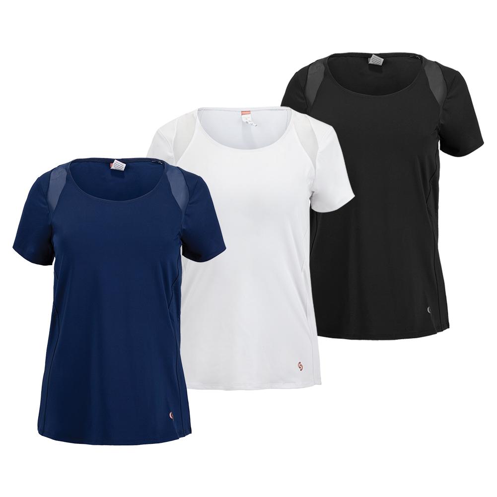 Women’s Essentials Cap Sleeve Tennis Top