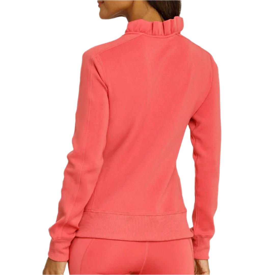 Women’s Condoleezza Tennis Pullover Cherry Rose