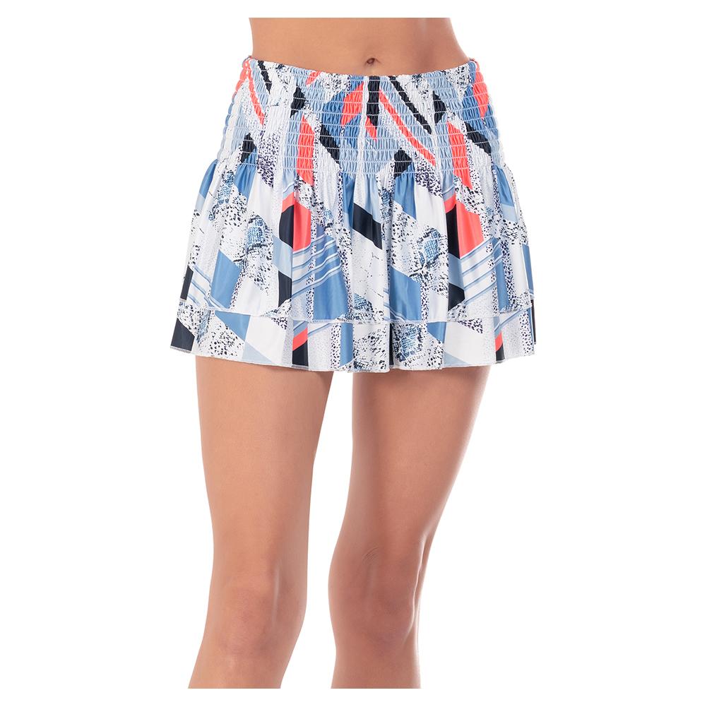 Women`s Long Snake Point Tennis Skort