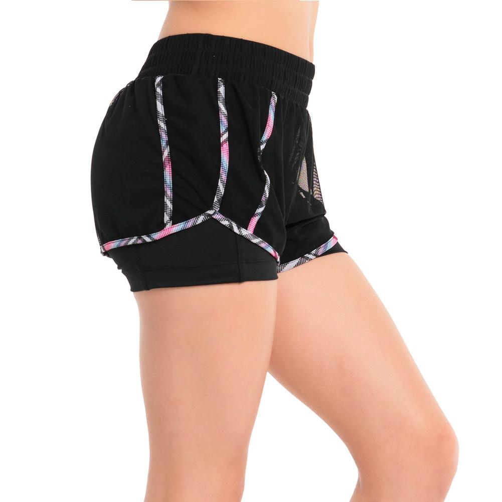 Women’s Borderline Mesh Tennis Short Black