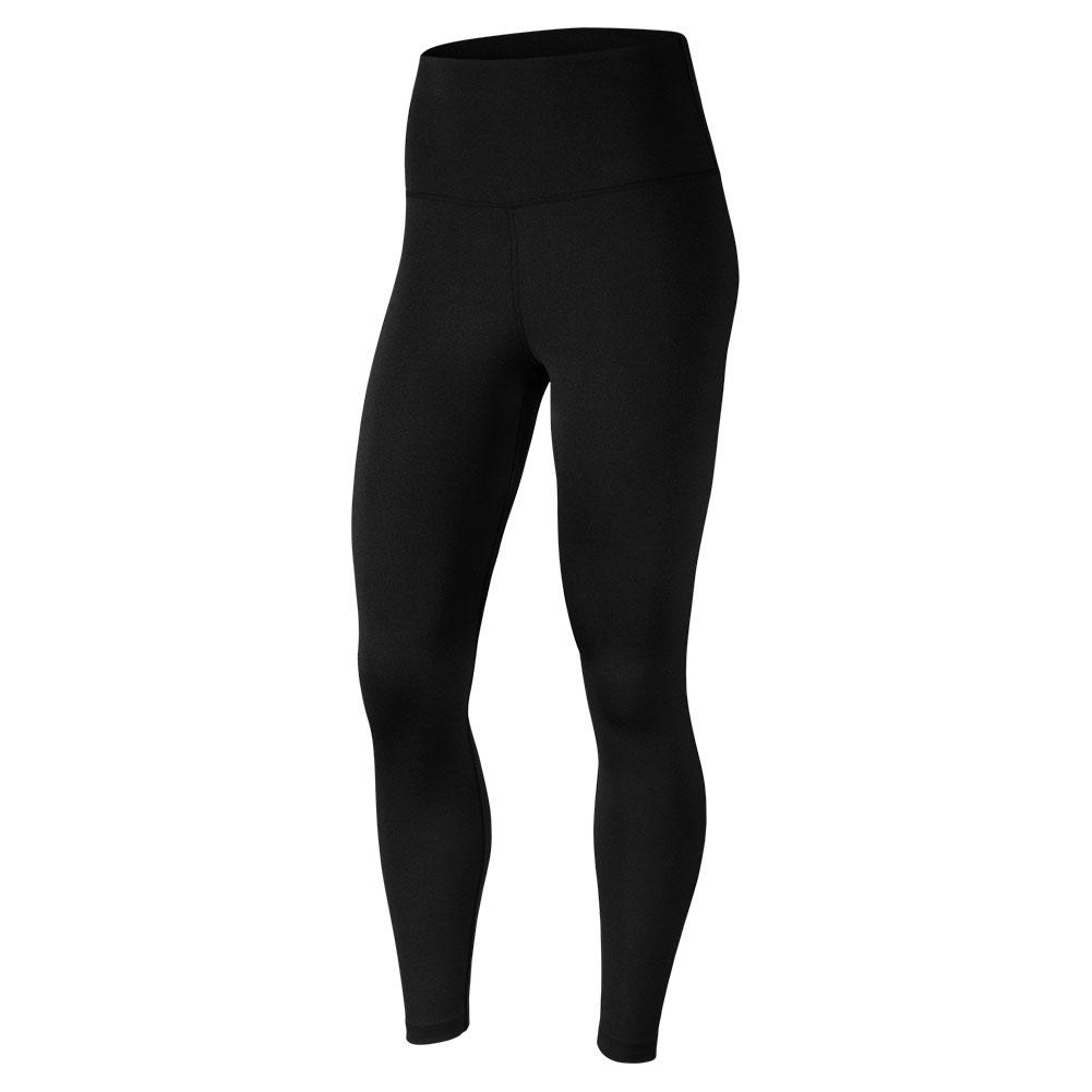 Women’s 7/8 Yoga Tights Black and Dark Smoke Grey