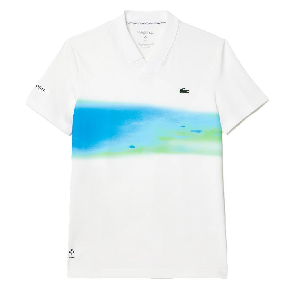 Men`s Daniil Medvedev Ultra-Dry Tennis Polo White