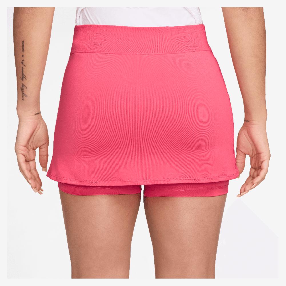 Womens Court Dri-Fit Victory 13 Inch Tennis Skort Aster Pink and Black