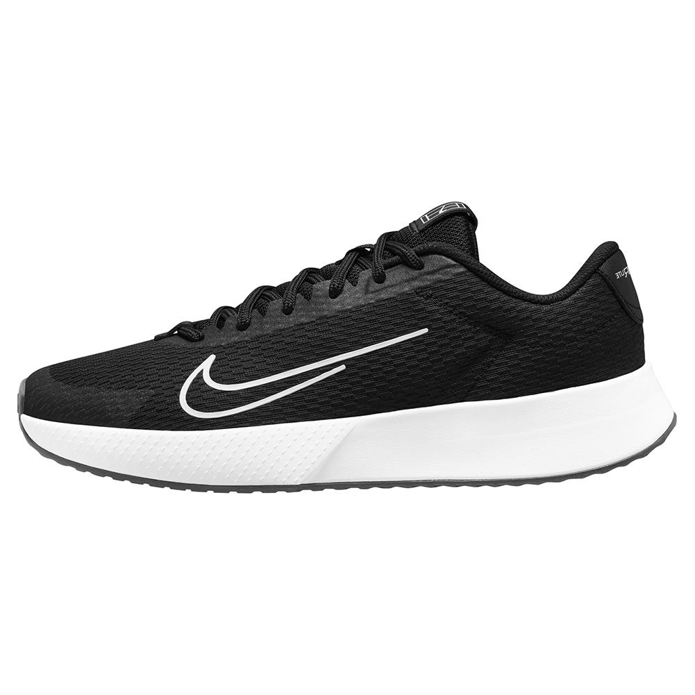 Men’s Vapor Lite 2 Tennis Shoes Black and White