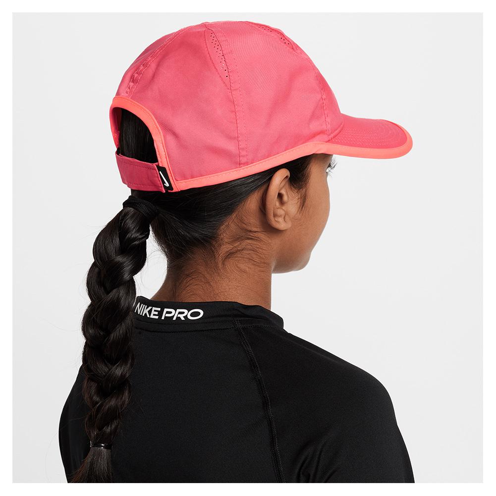 Juniors` Dri-Fit Club Tennis Cap Aster Pink and Black