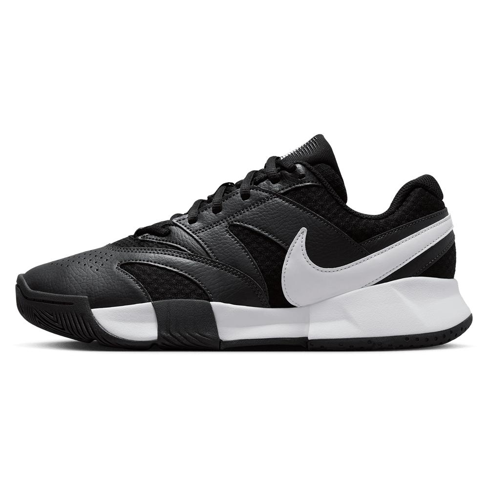 Women’s Court Lite 4 Tennis Shoes Black and White