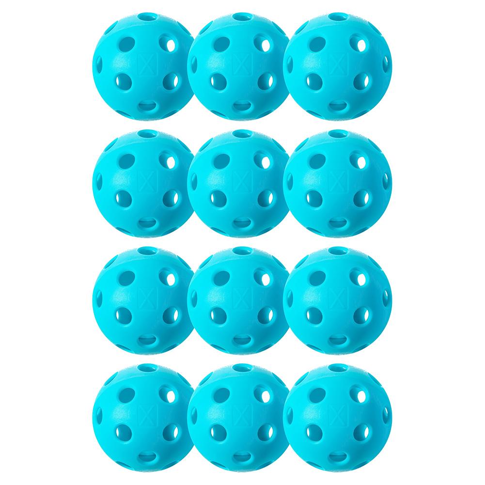 X-26 Indoor Pickleballs 12 Pack Blue