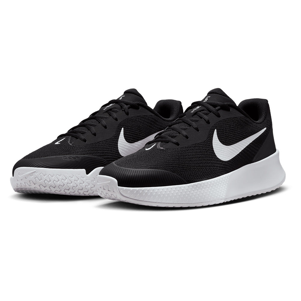 Men`s Vapor Lite 3 Tennis Shoes Black and White