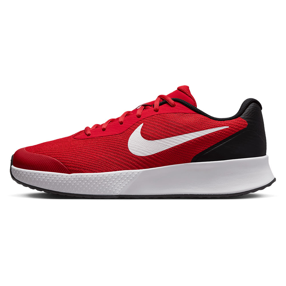 Men`s Vapor Lite 3 Tennis Shoes University Red and White