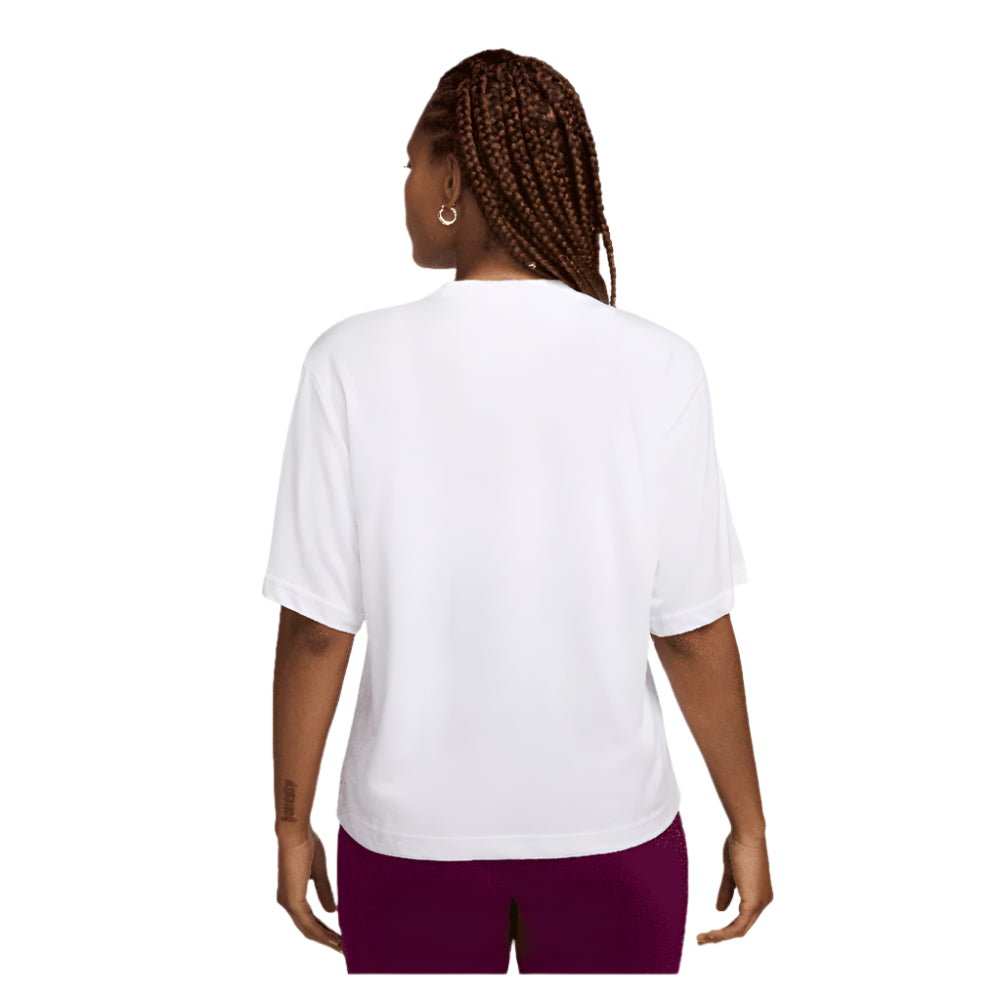 Womens Slam Dri-Fit Tennis Top White