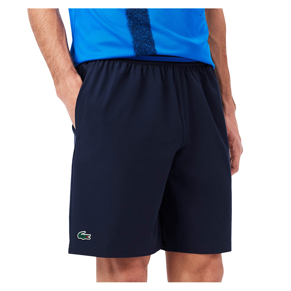 Men`s Novak Djokovic On Court Tec Woven Tennis Short Blanc