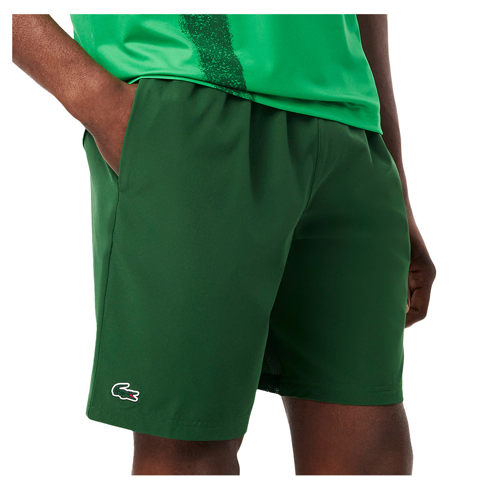 Men`s Novak Djokovic On Court Tec Woven Tennis Short Blanc