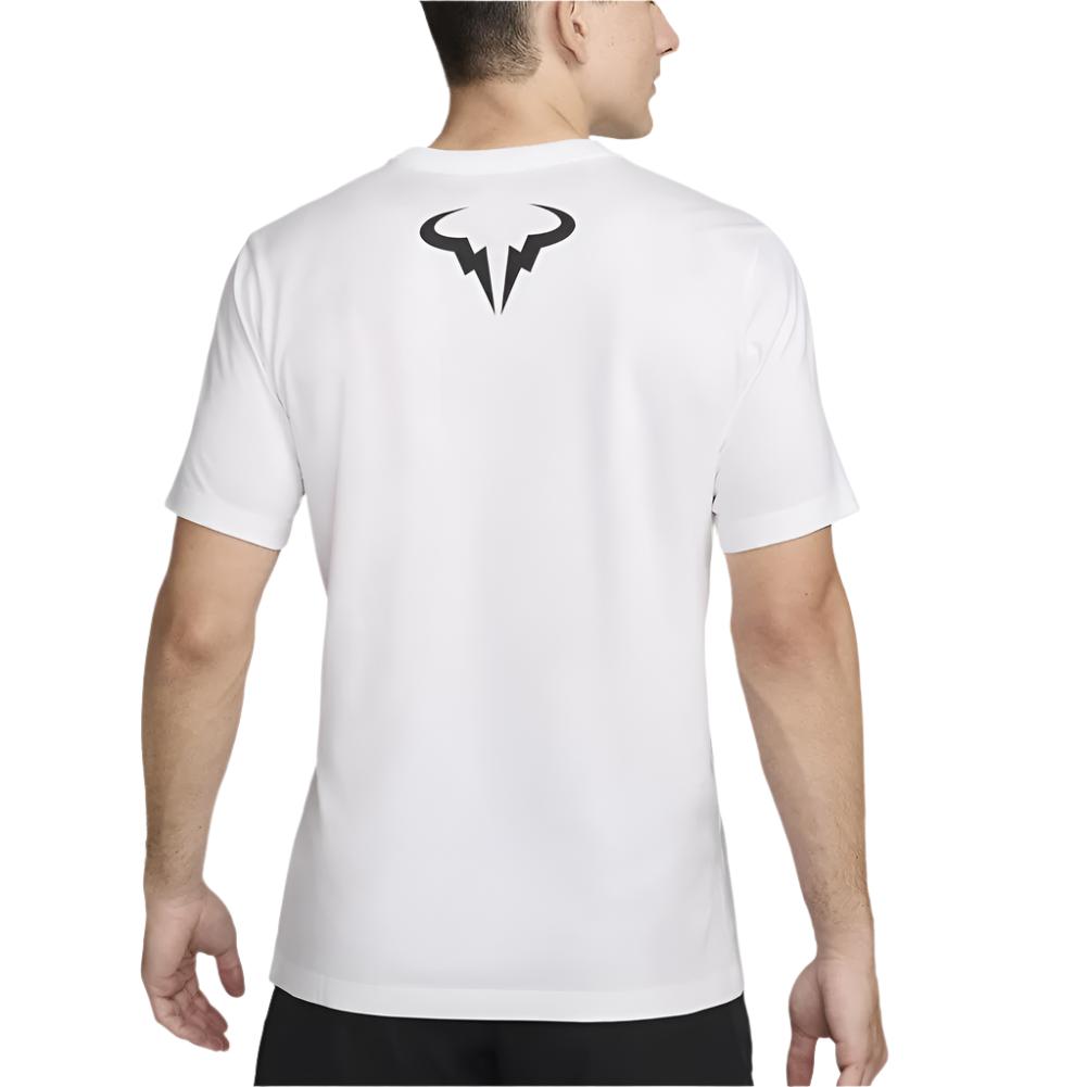 Men’s Rafa Cotton Short Sleeve Tennis Top White