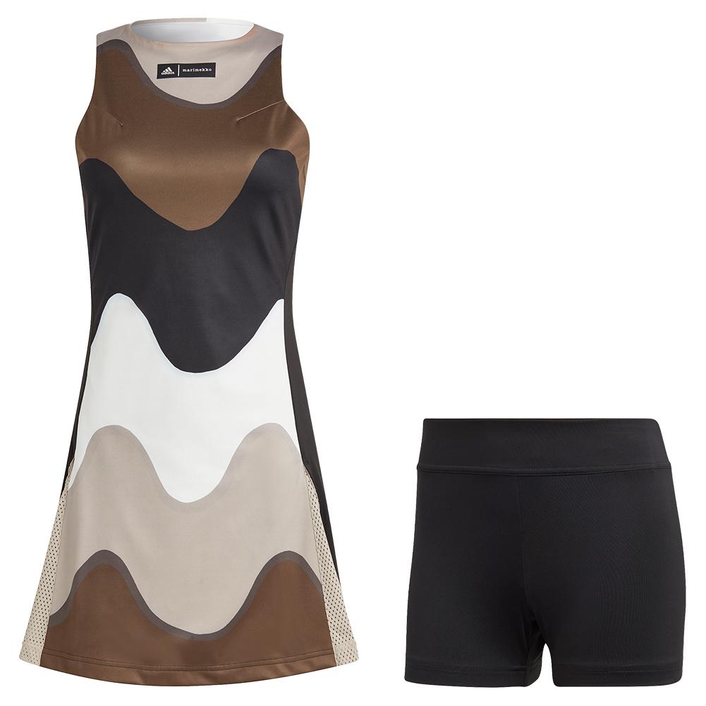 Women’s Marimekko Premium Tennis Dress Multicolor and Black