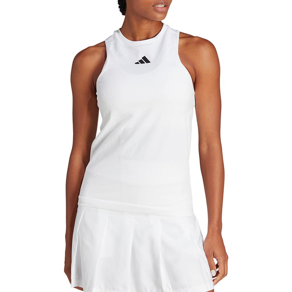 Women’s London Seamless Tennis Y-Tank White