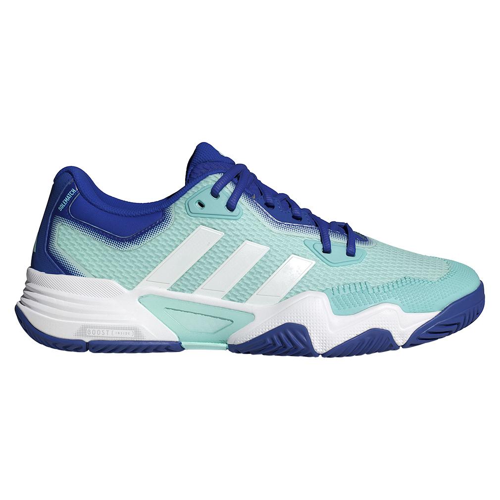 Mens Solematch Control 2 Tennis Shoes Semi Flash Aqua and Lucid Blue