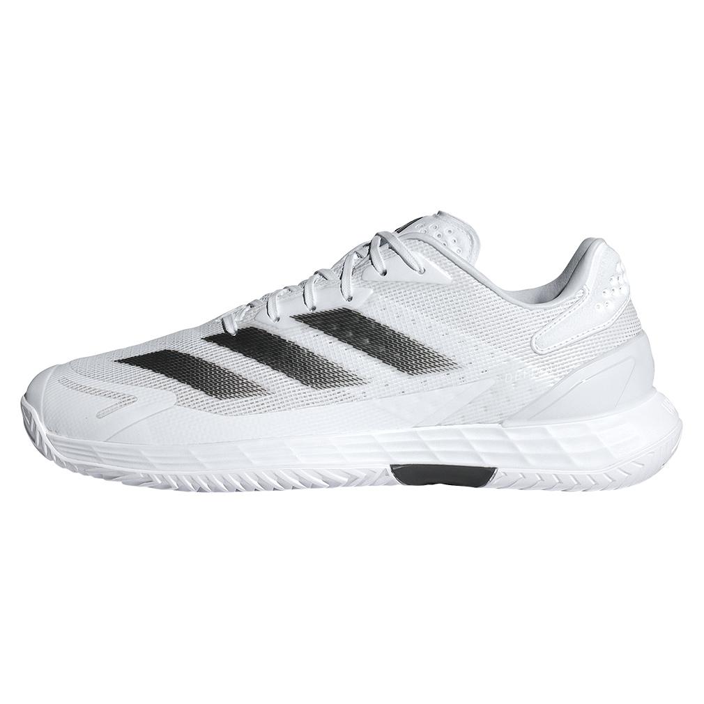 Mens Defiant Speed 2 Tennis Shoes White and Core Black