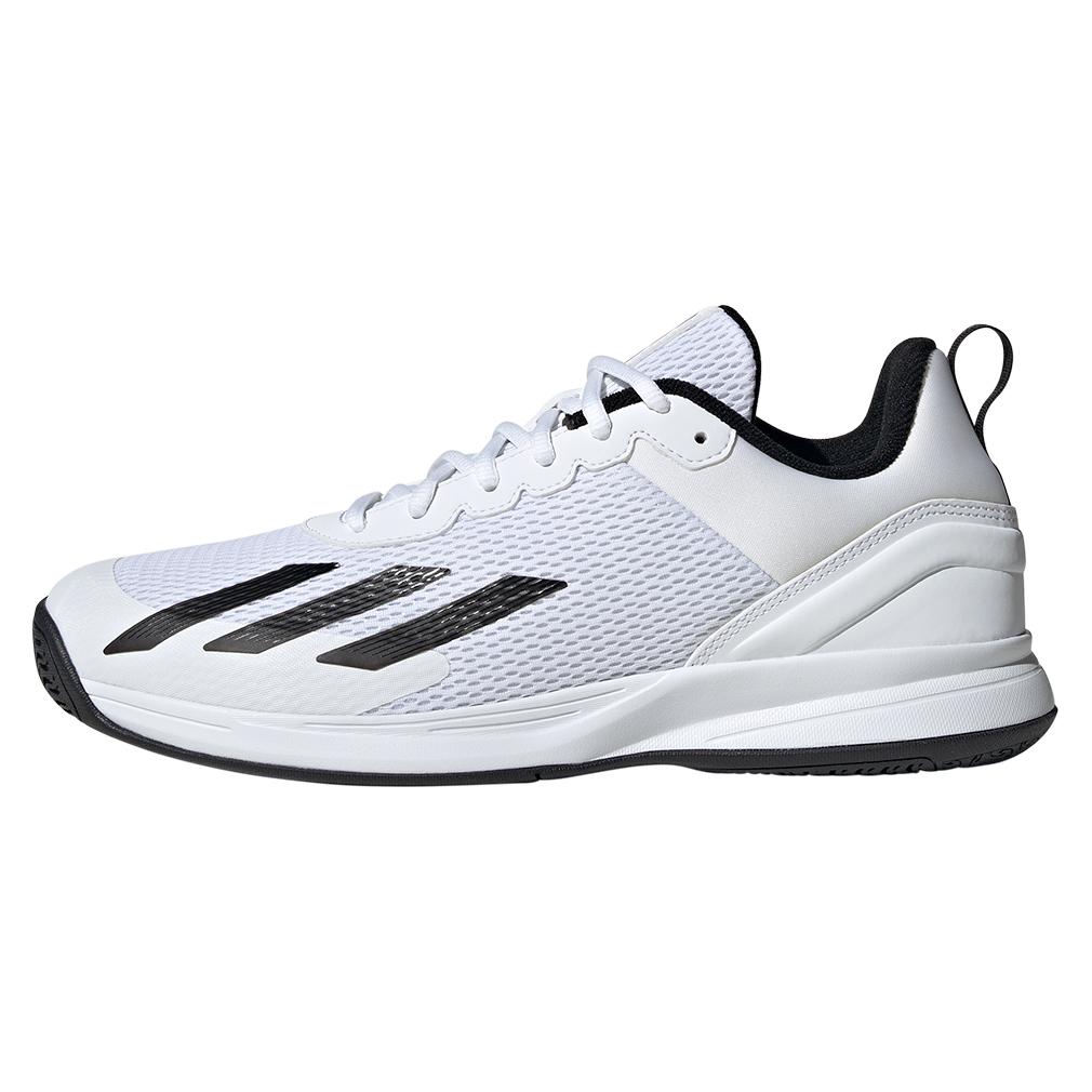 Men’s Courtflash Speed Tennis Shoes White and Black