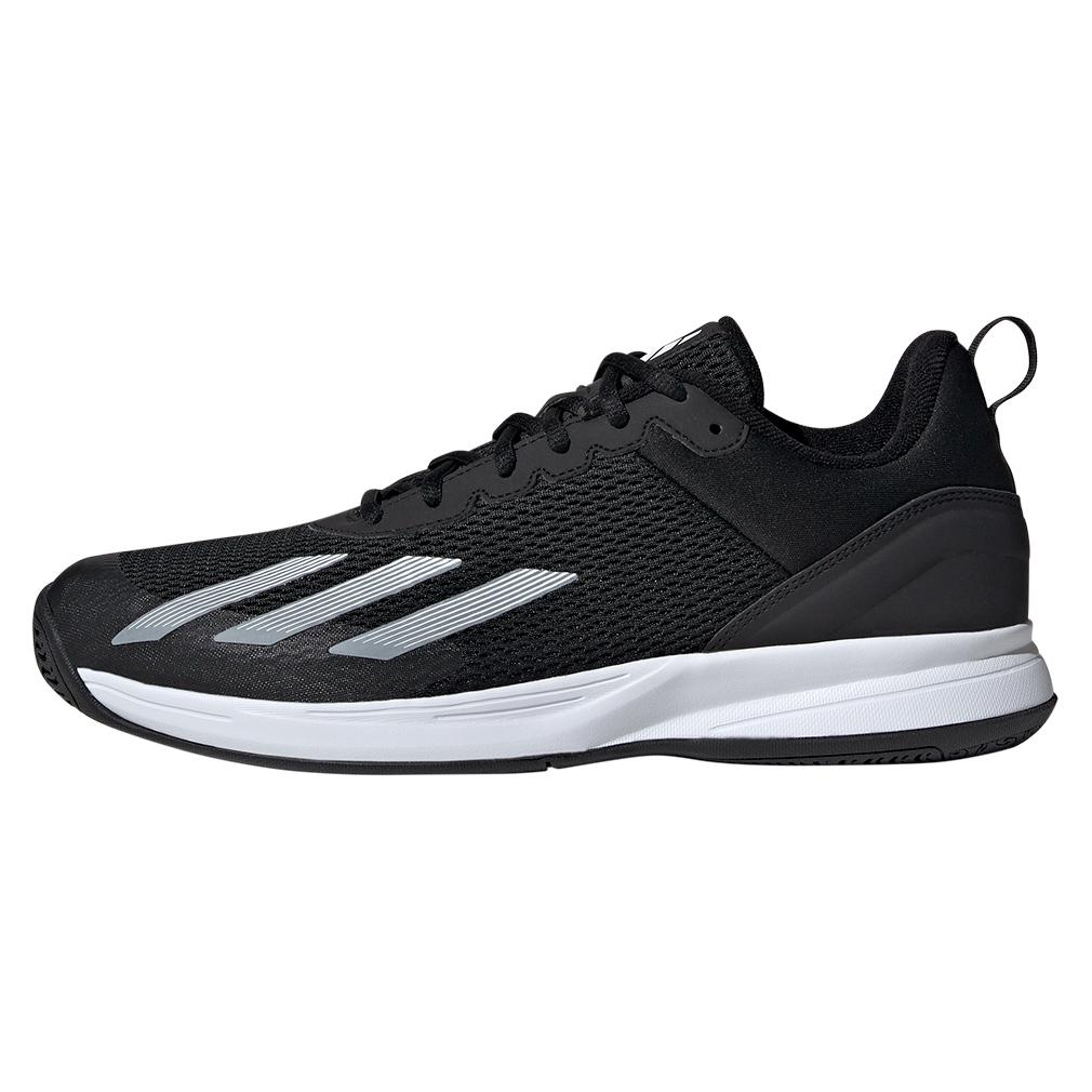 Men’s Courtflash Speed Tennis Shoes Black and White